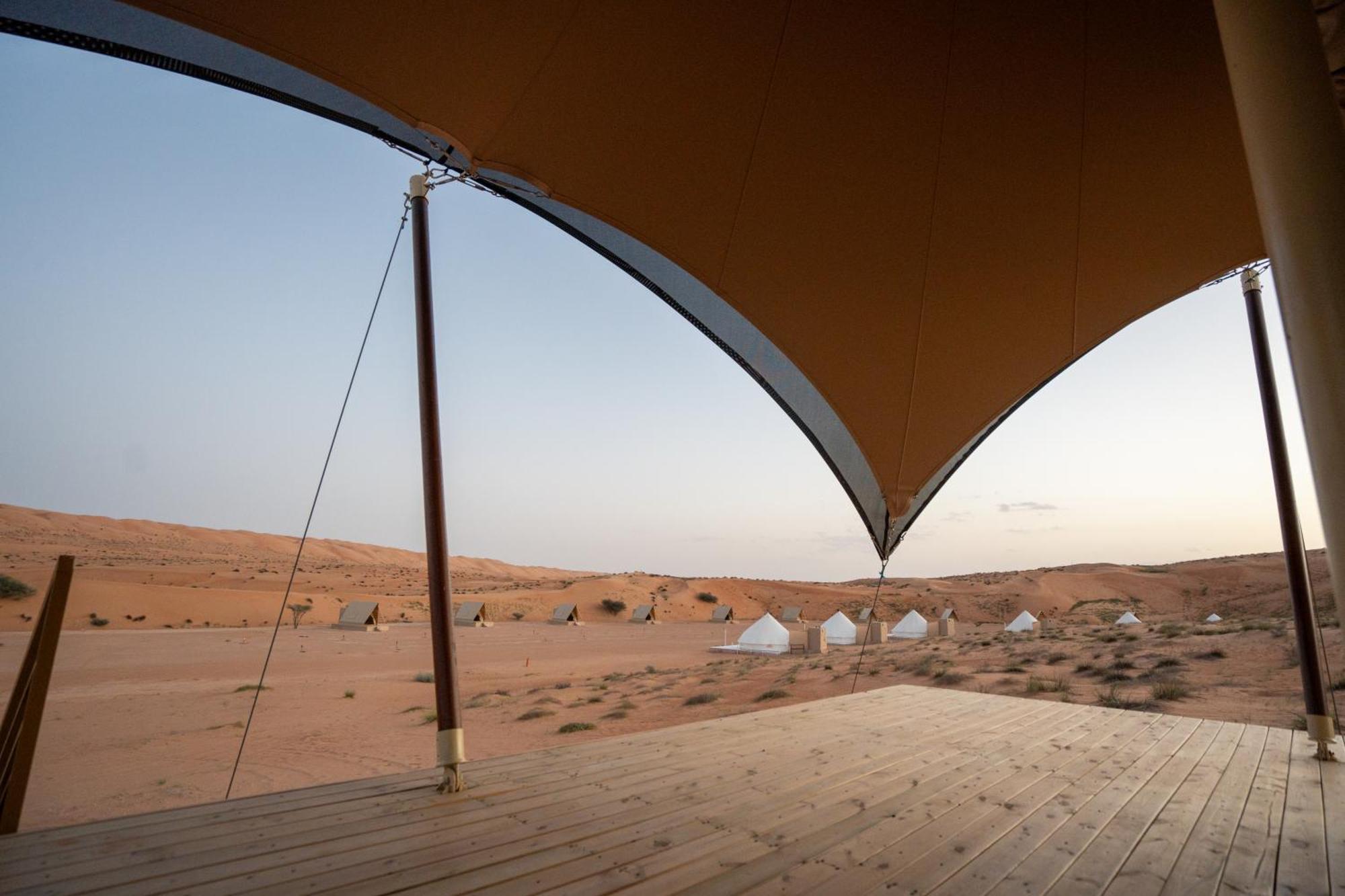 Adventurer Camp Hotell Al Wāşil Eksteriør bilde