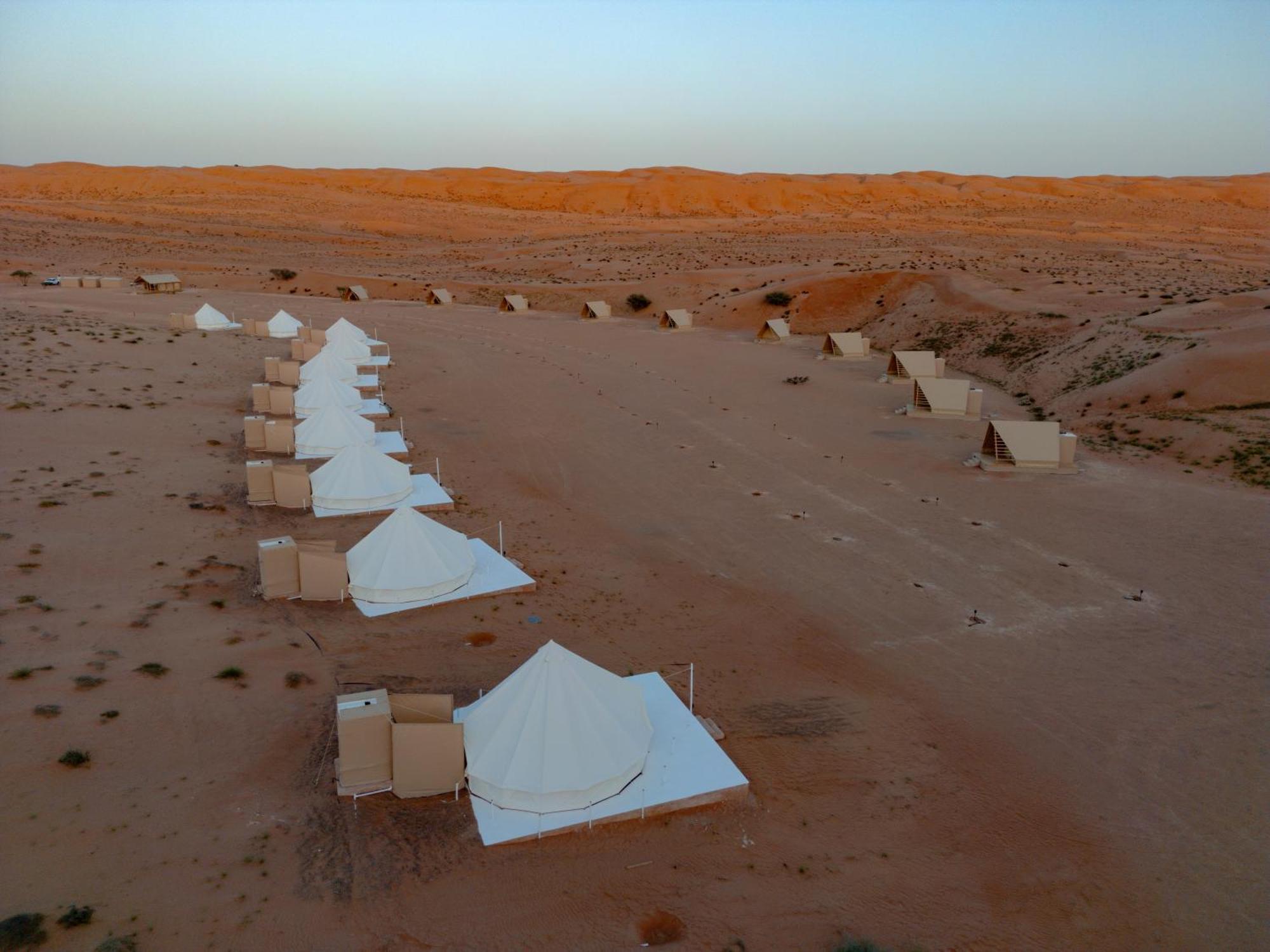 Adventurer Camp Hotell Al Wāşil Eksteriør bilde