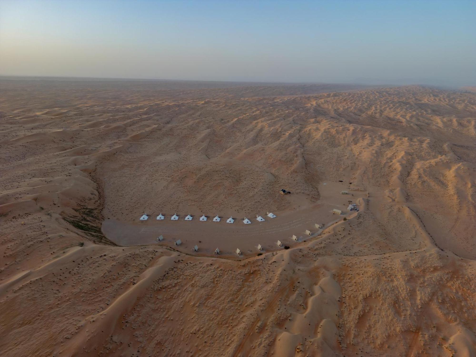 Adventurer Camp Hotell Al Wāşil Eksteriør bilde