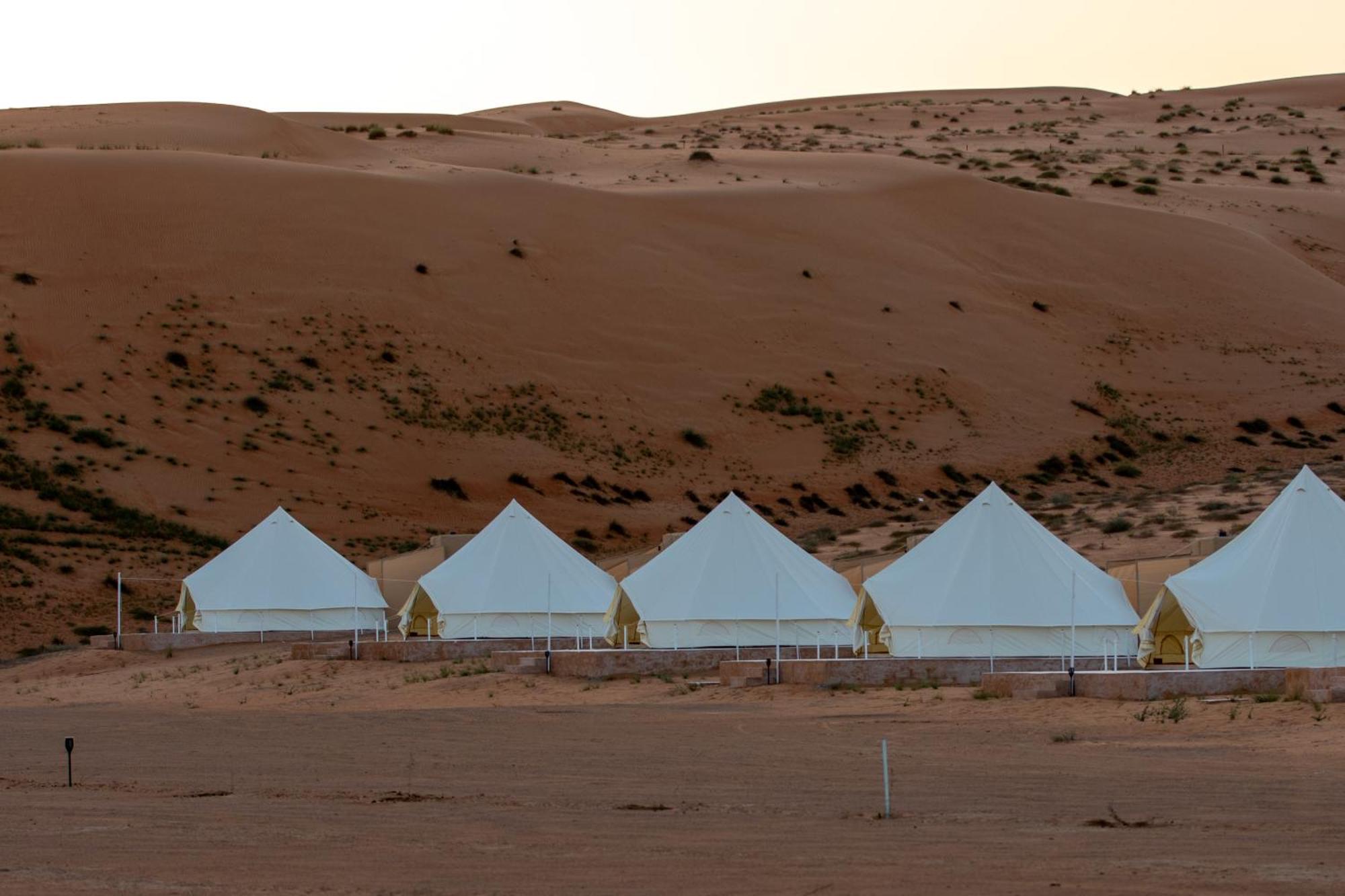 Adventurer Camp Hotell Al Wāşil Eksteriør bilde