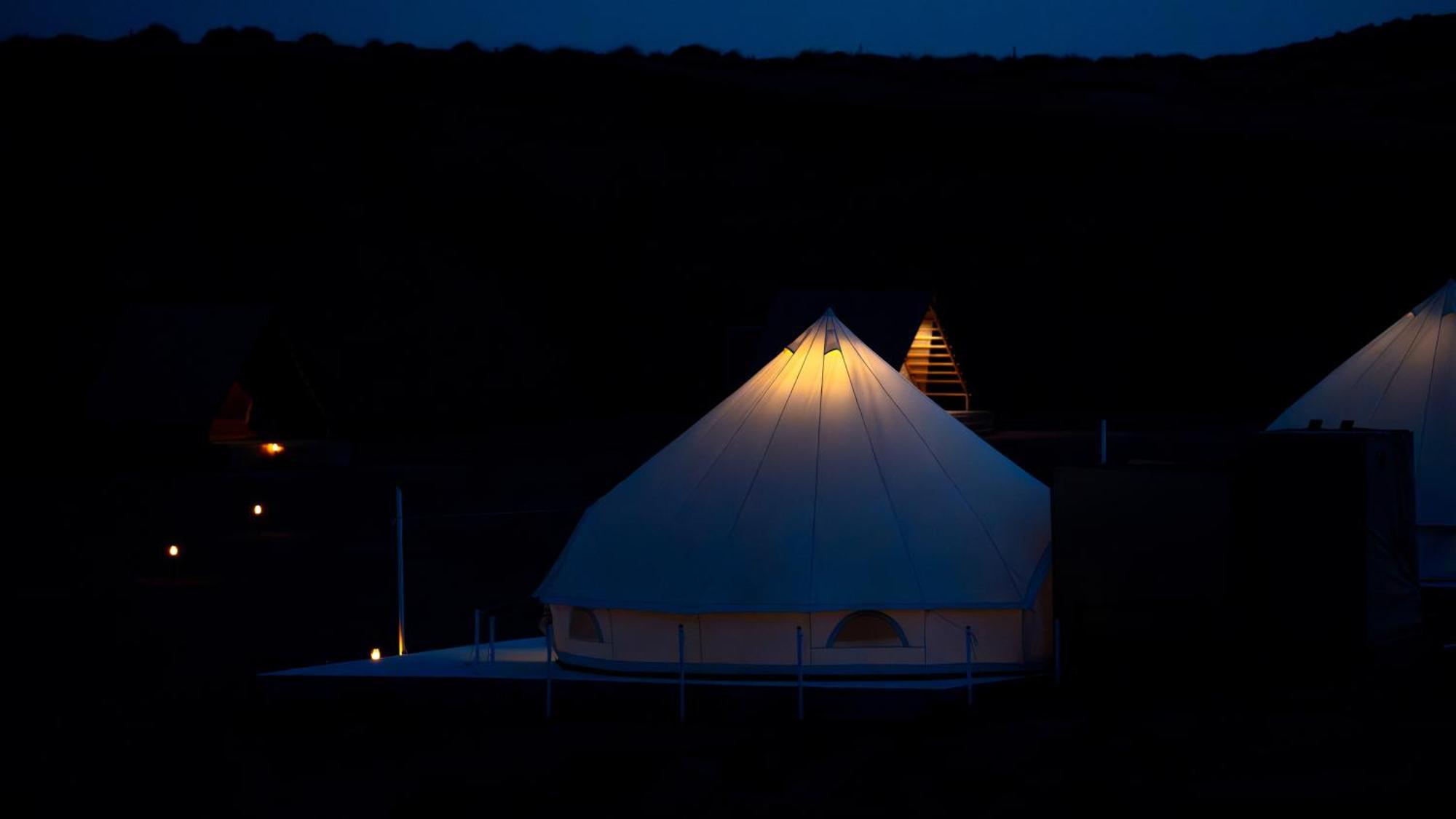 Adventurer Camp Hotell Al Wāşil Eksteriør bilde