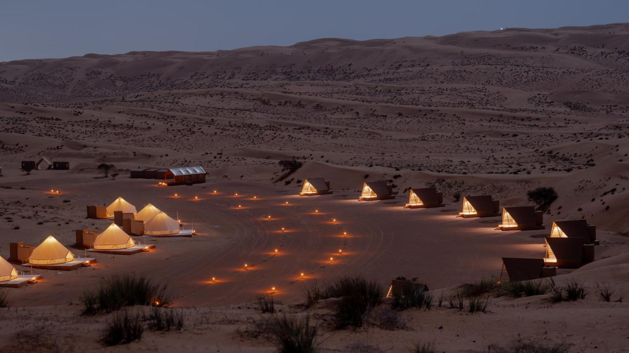 Adventurer Camp Hotell Al Wāşil Eksteriør bilde