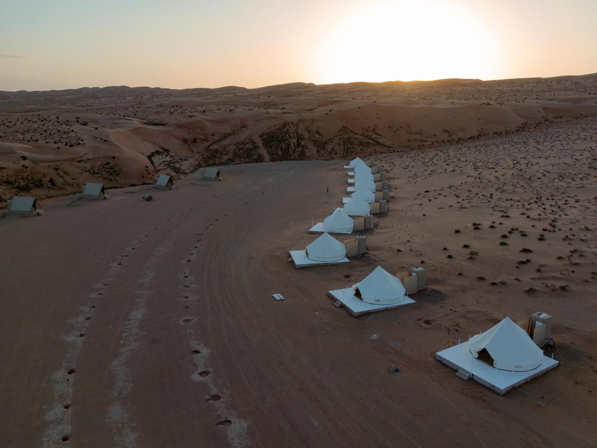 Adventurer Camp Hotell Al Wāşil Eksteriør bilde