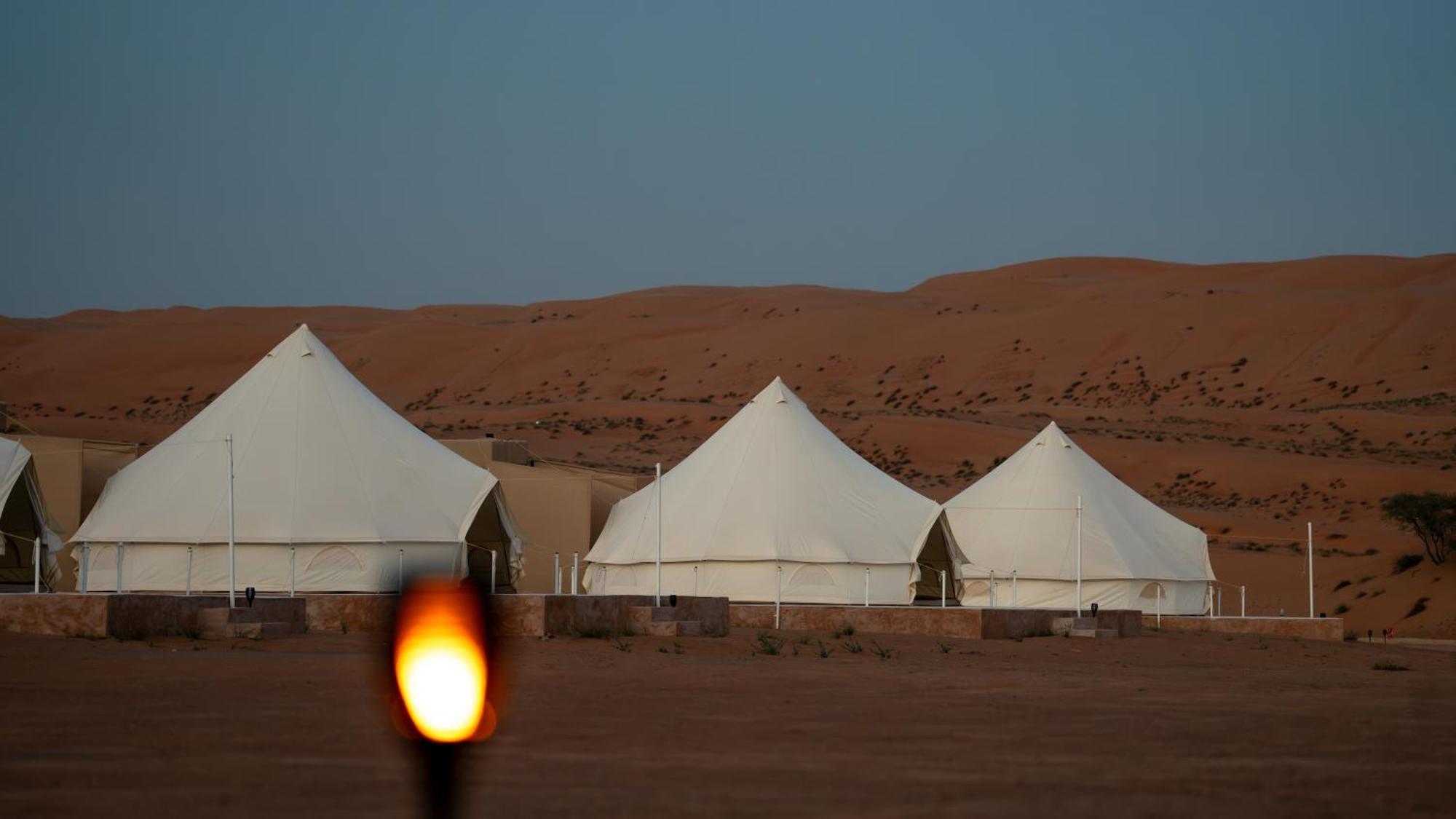 Adventurer Camp Hotell Al Wāşil Eksteriør bilde