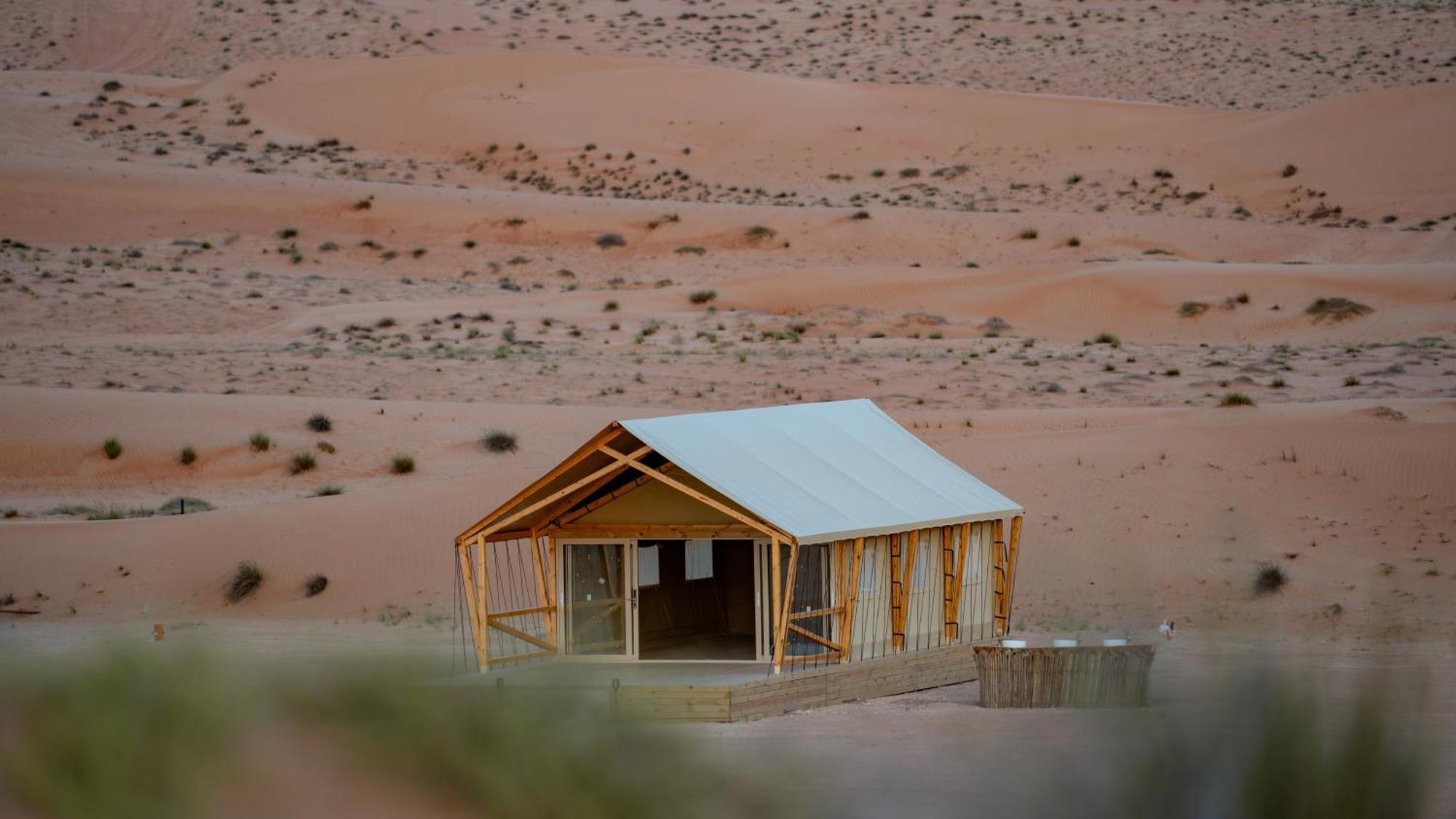 Adventurer Camp Hotell Al Wāşil Eksteriør bilde