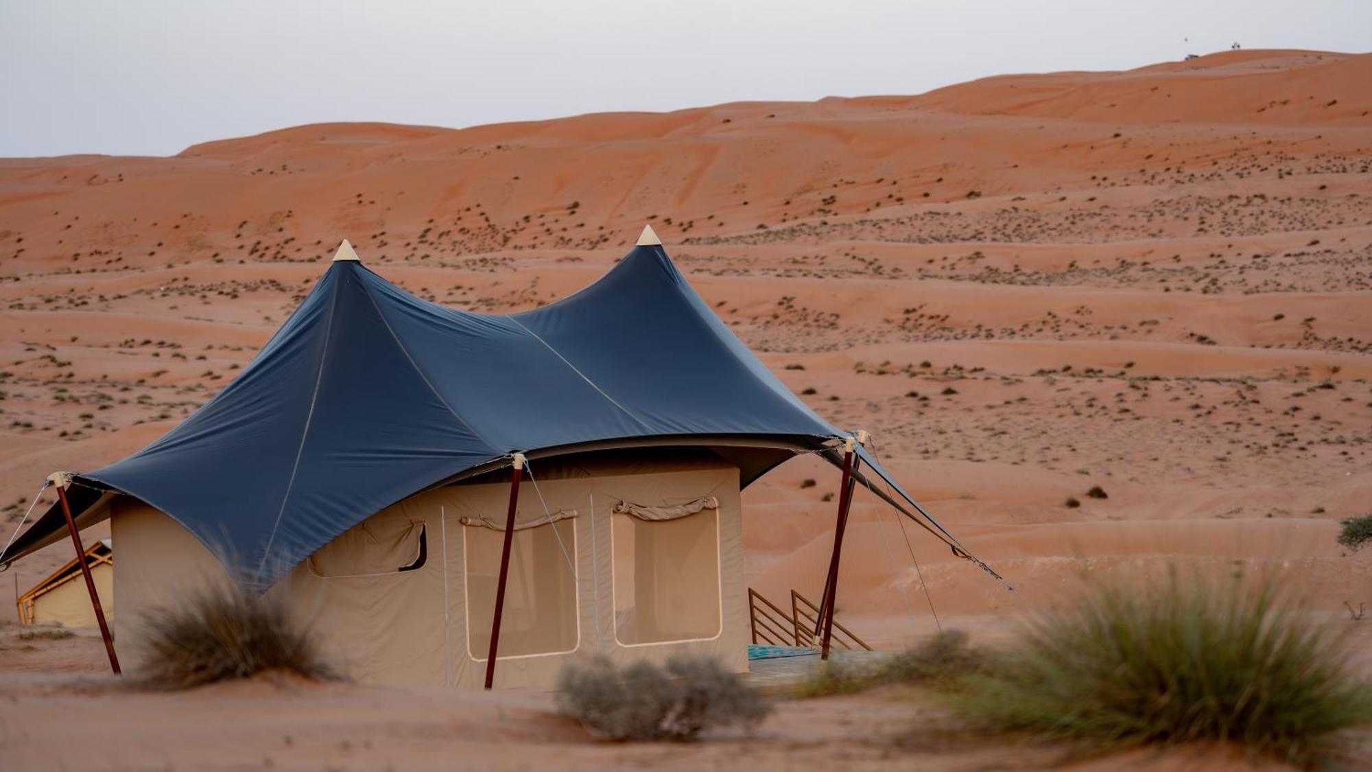 Adventurer Camp Hotell Al Wāşil Eksteriør bilde