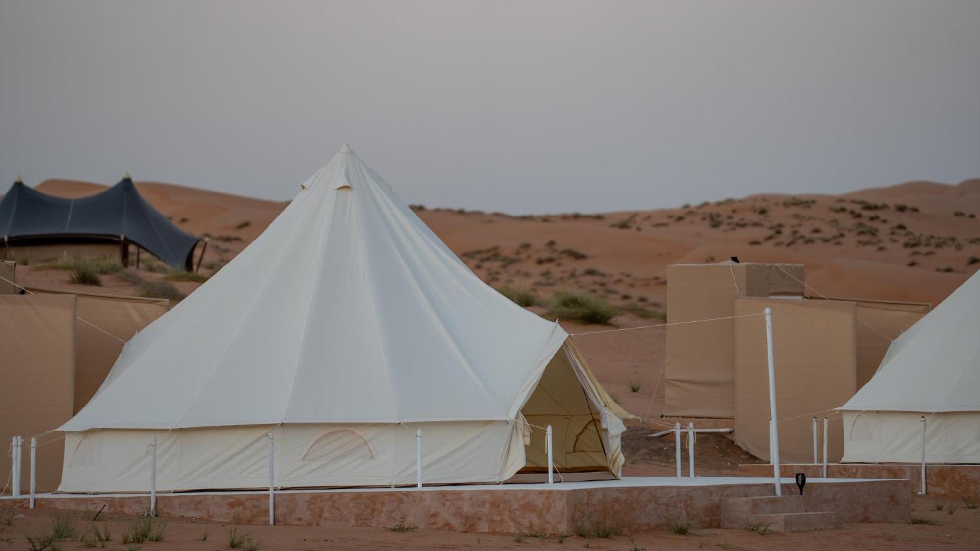 Adventurer Camp Hotell Al Wāşil Eksteriør bilde