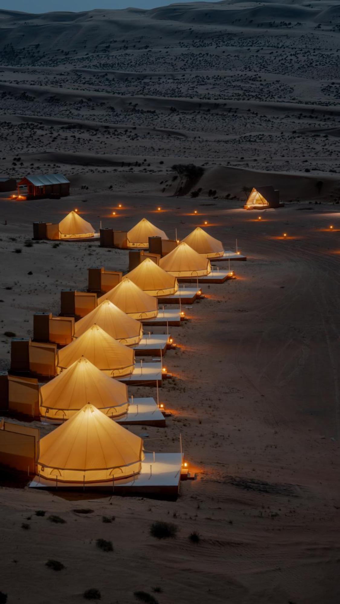 Adventurer Camp Hotell Al Wāşil Eksteriør bilde