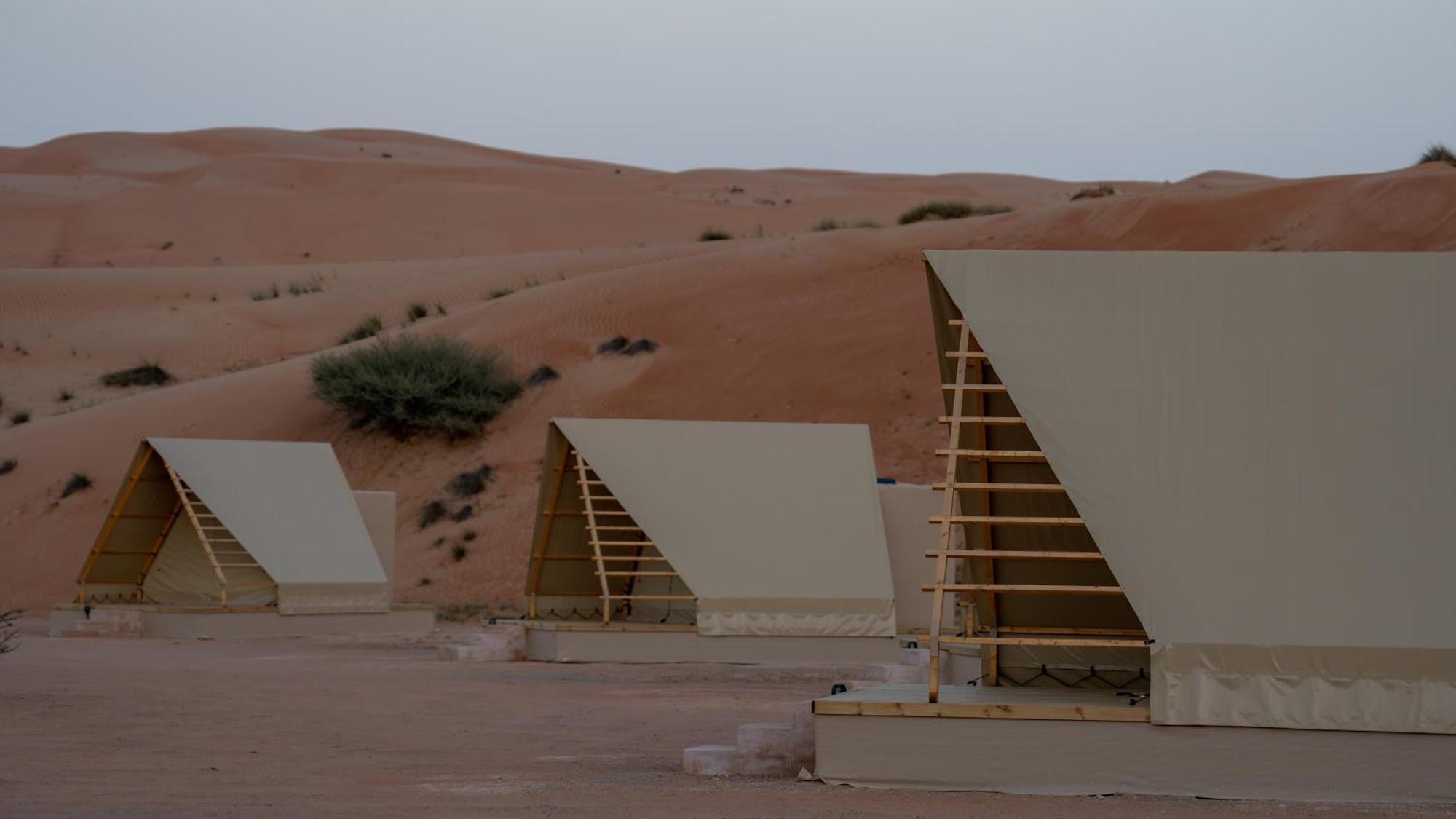 Adventurer Camp Hotell Al Wāşil Eksteriør bilde