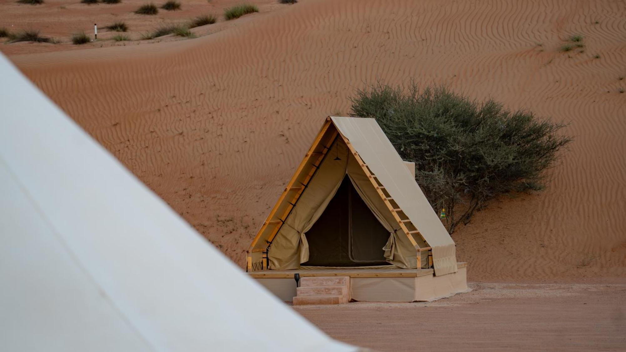 Adventurer Camp Hotell Al Wāşil Eksteriør bilde
