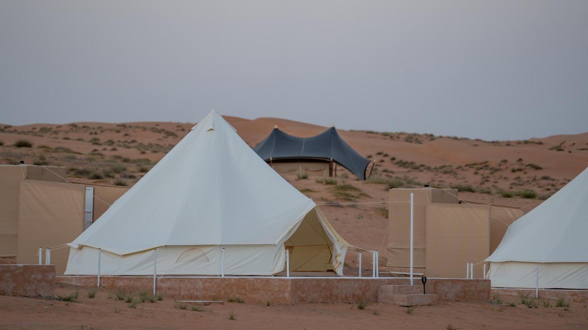 Adventurer Camp Hotell Al Wāşil Eksteriør bilde