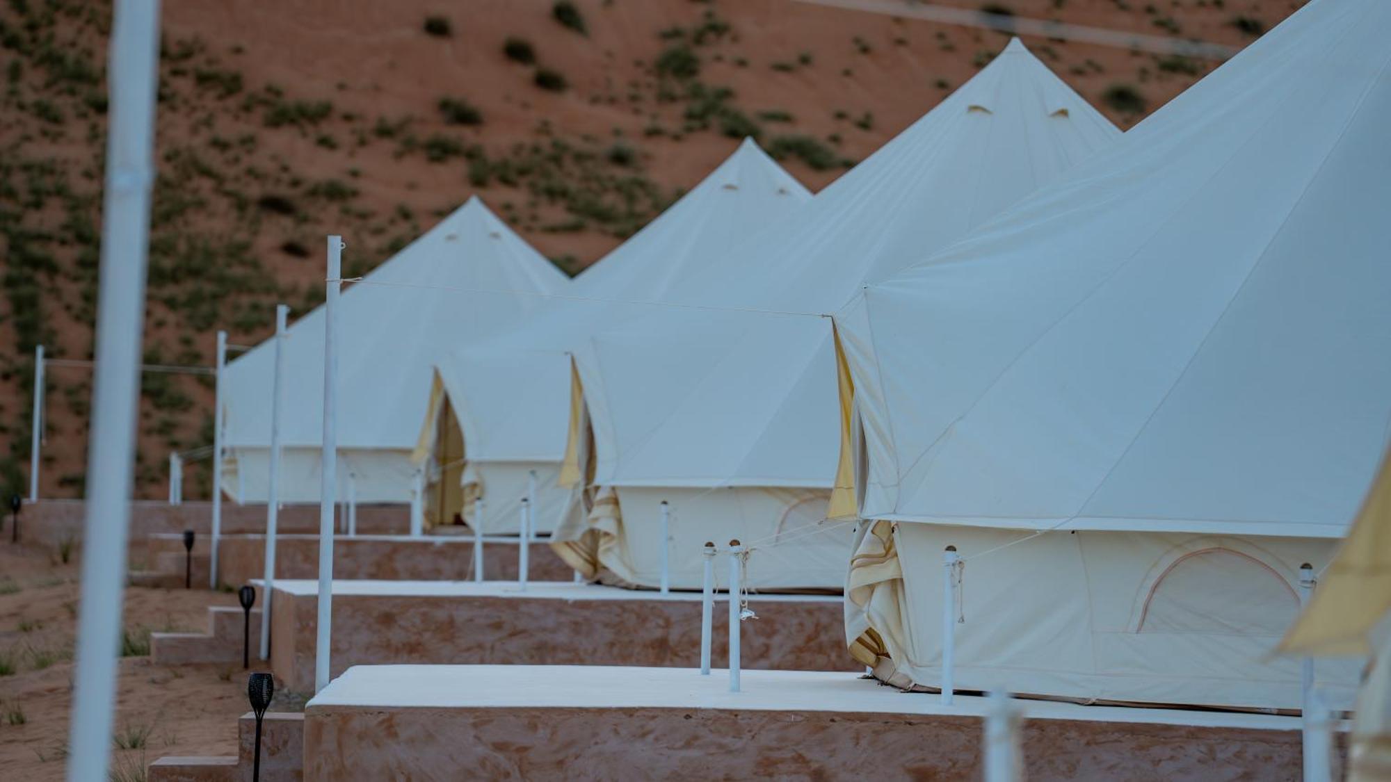 Adventurer Camp Hotell Al Wāşil Eksteriør bilde
