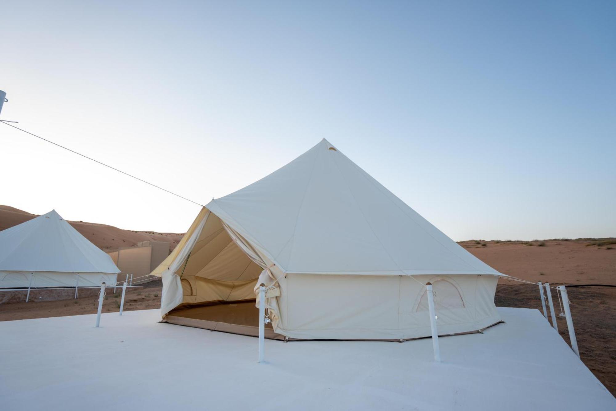 Adventurer Camp Hotell Al Wāşil Eksteriør bilde