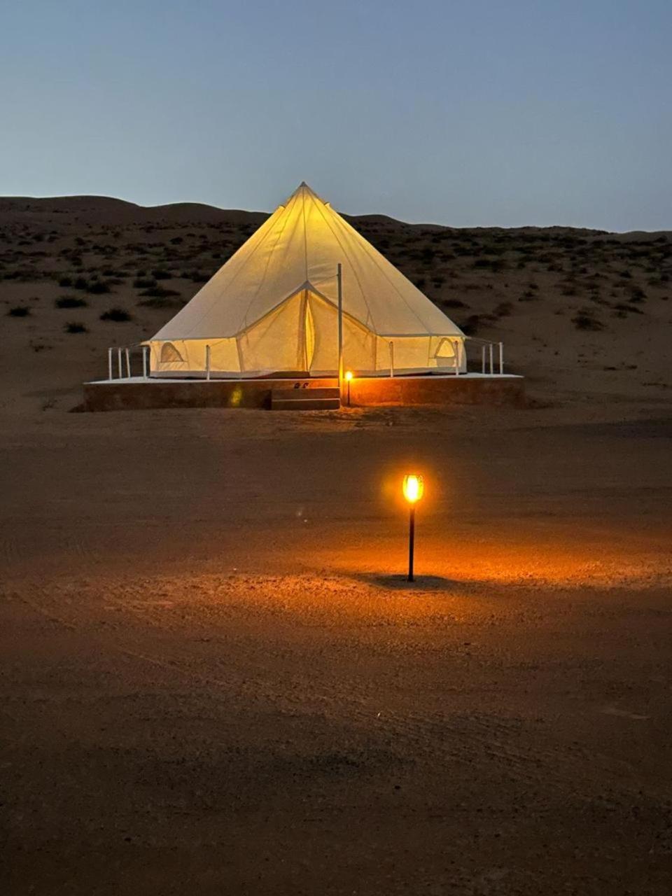 Adventurer Camp Hotell Al Wāşil Eksteriør bilde