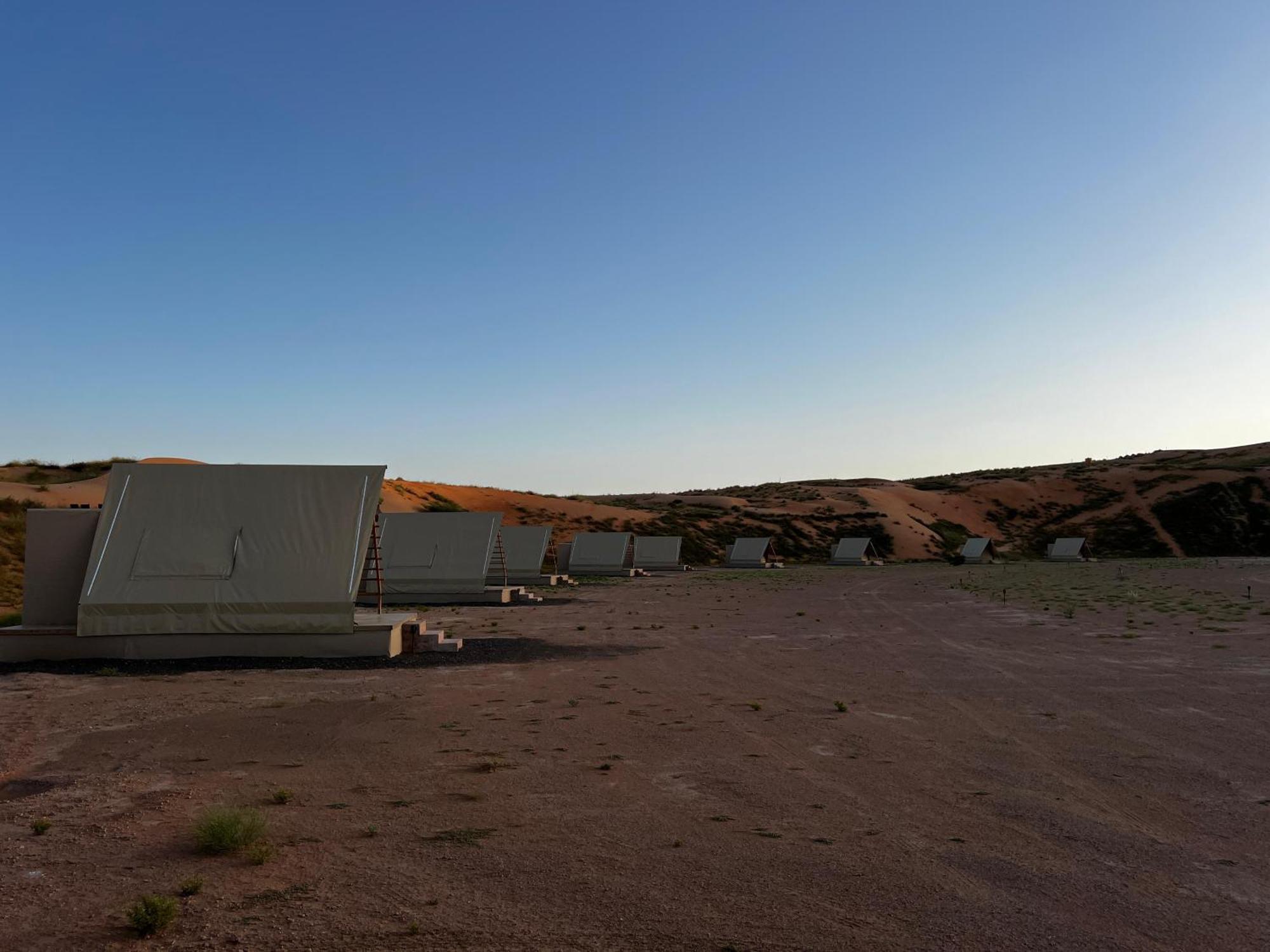 Adventurer Camp Hotell Al Wāşil Eksteriør bilde