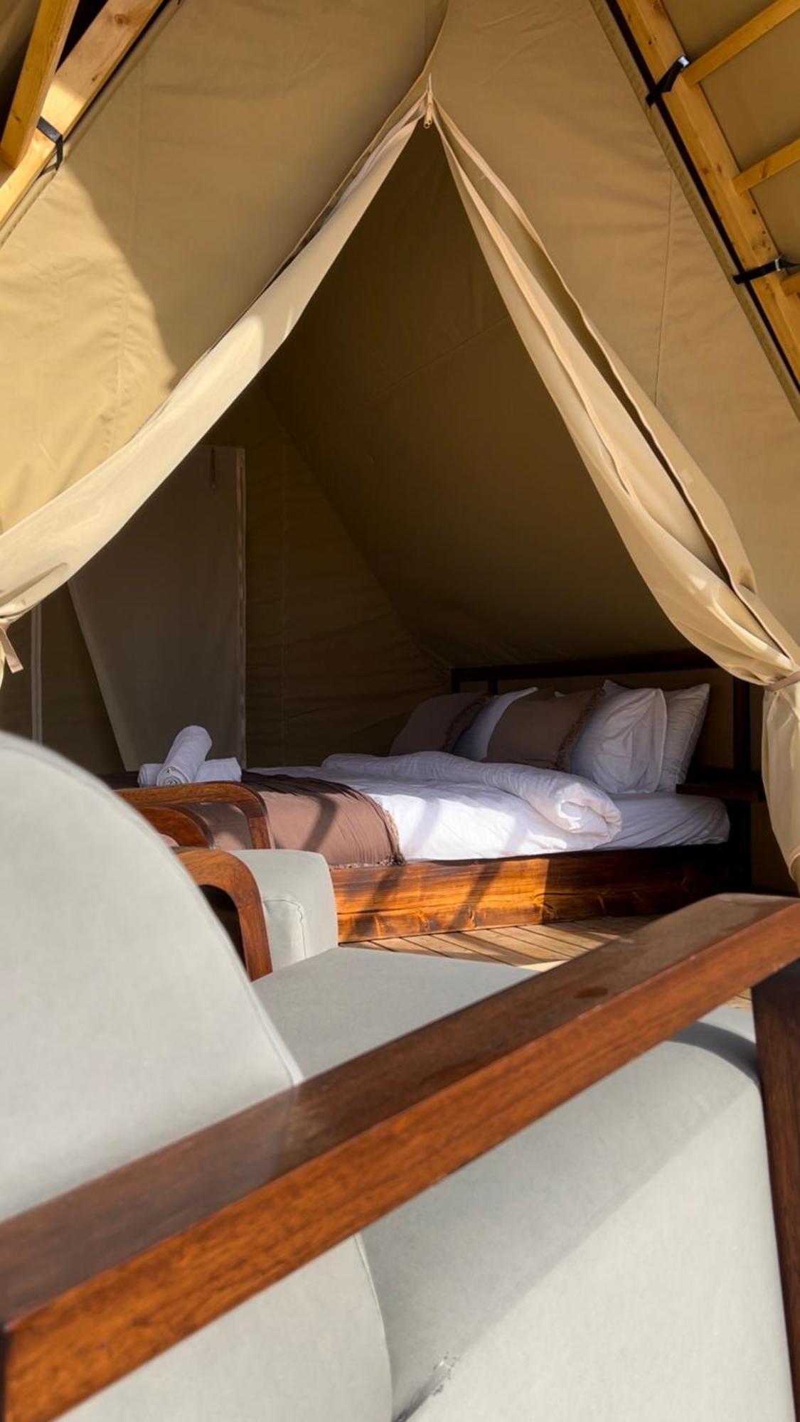 Adventurer Camp Hotell Al Wāşil Eksteriør bilde