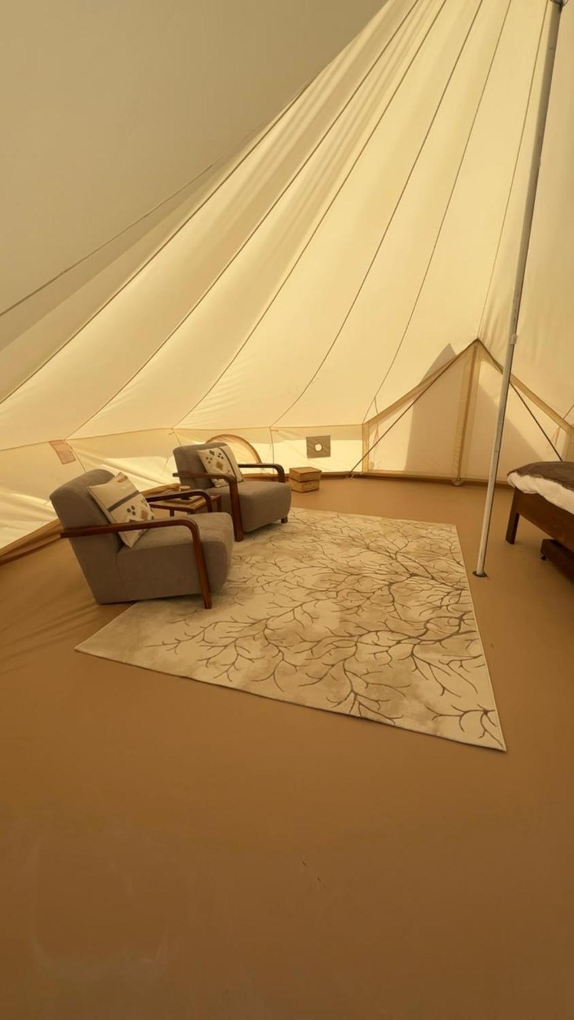Adventurer Camp Hotell Al Wāşil Eksteriør bilde