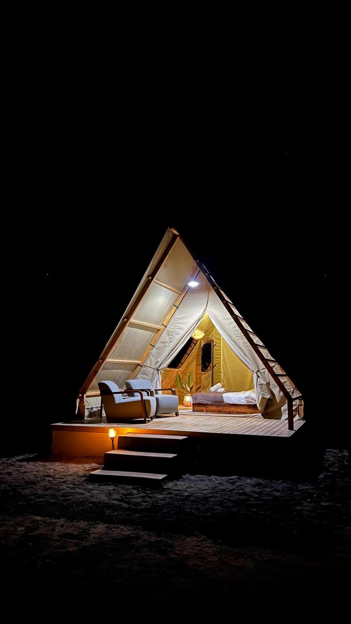Adventurer Camp Hotell Al Wāşil Eksteriør bilde