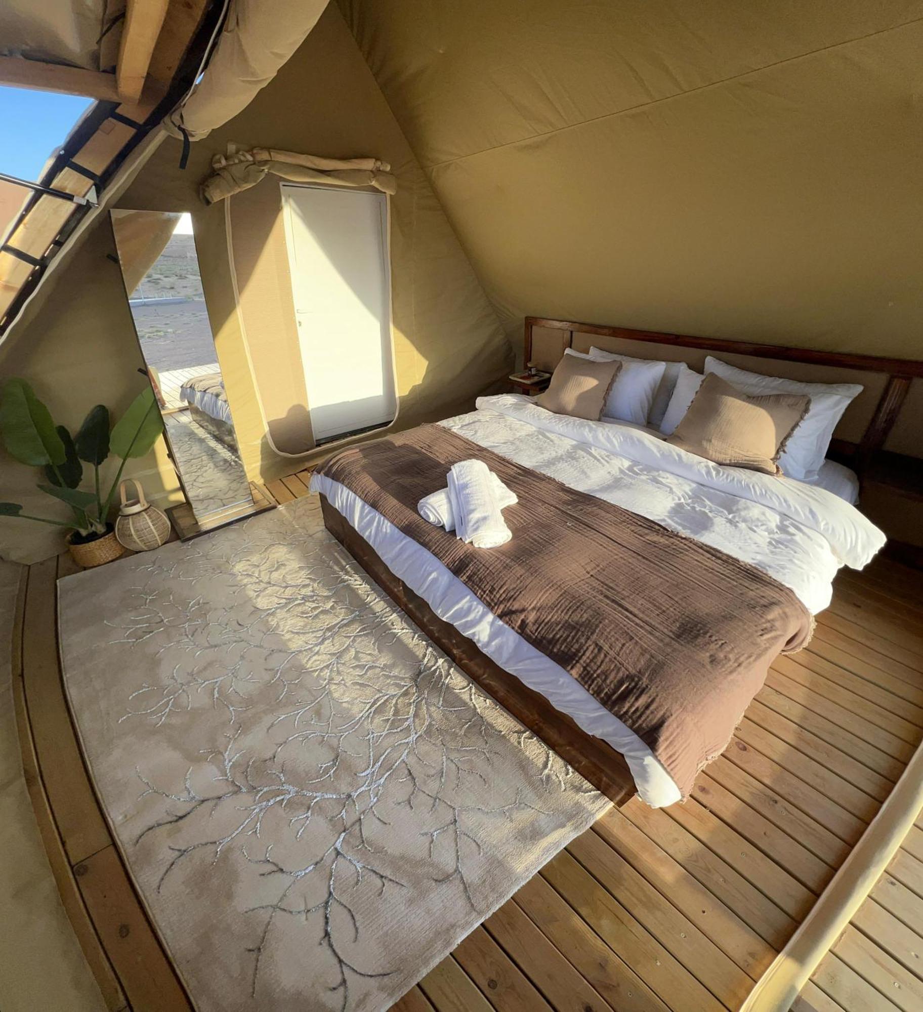 Adventurer Camp Hotell Al Wāşil Eksteriør bilde