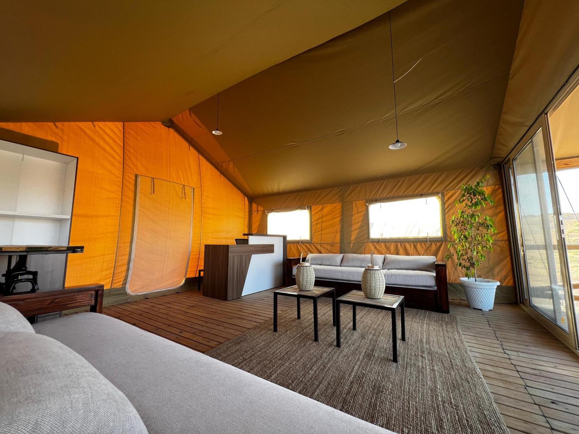 Adventurer Camp Hotell Al Wāşil Eksteriør bilde