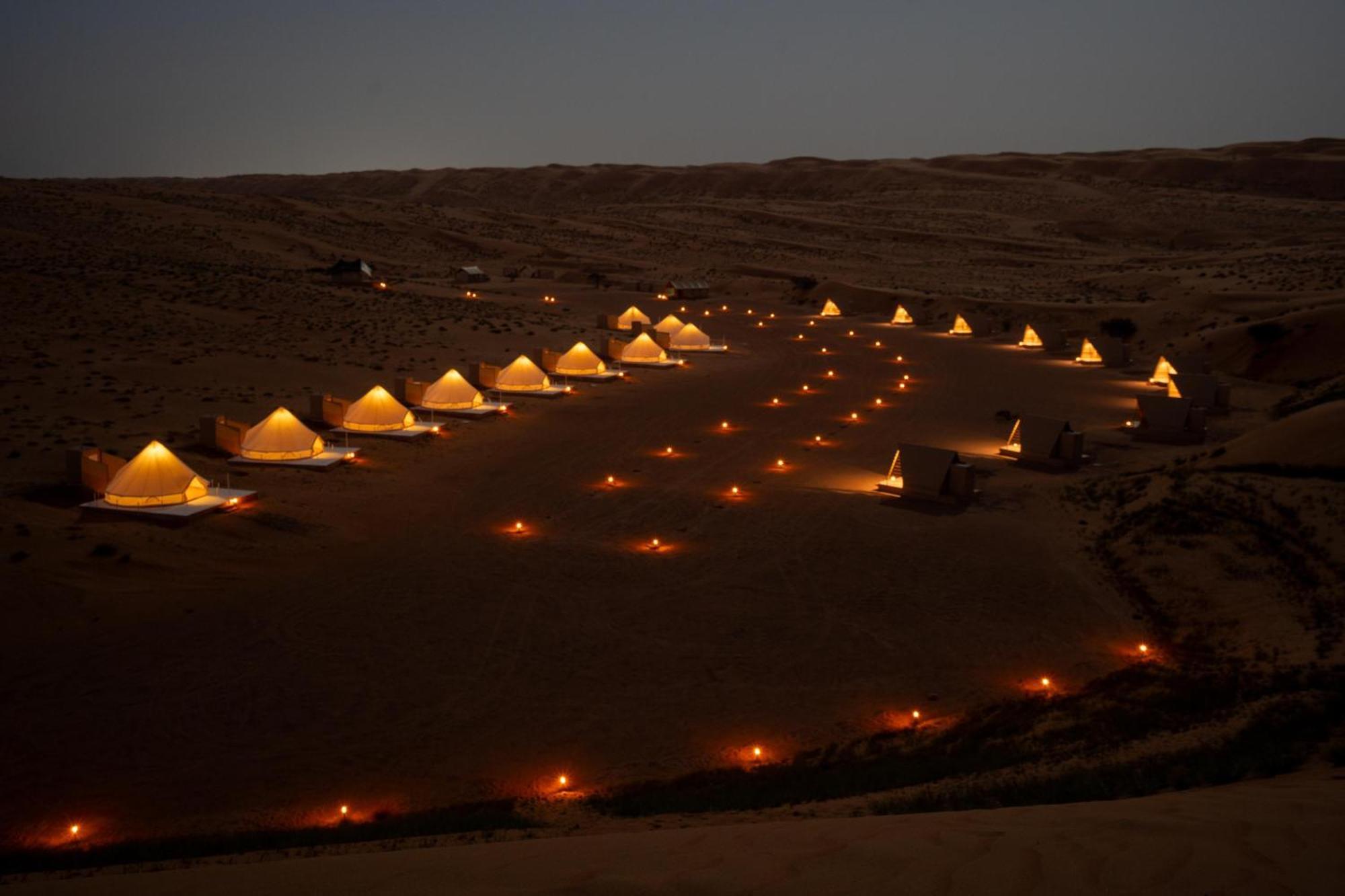 Adventurer Camp Hotell Al Wāşil Eksteriør bilde