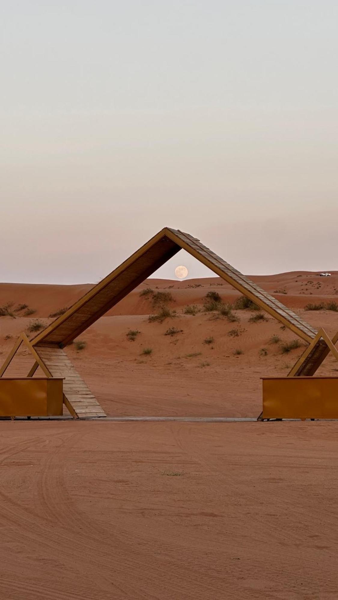 Adventurer Camp Hotell Al Wāşil Eksteriør bilde