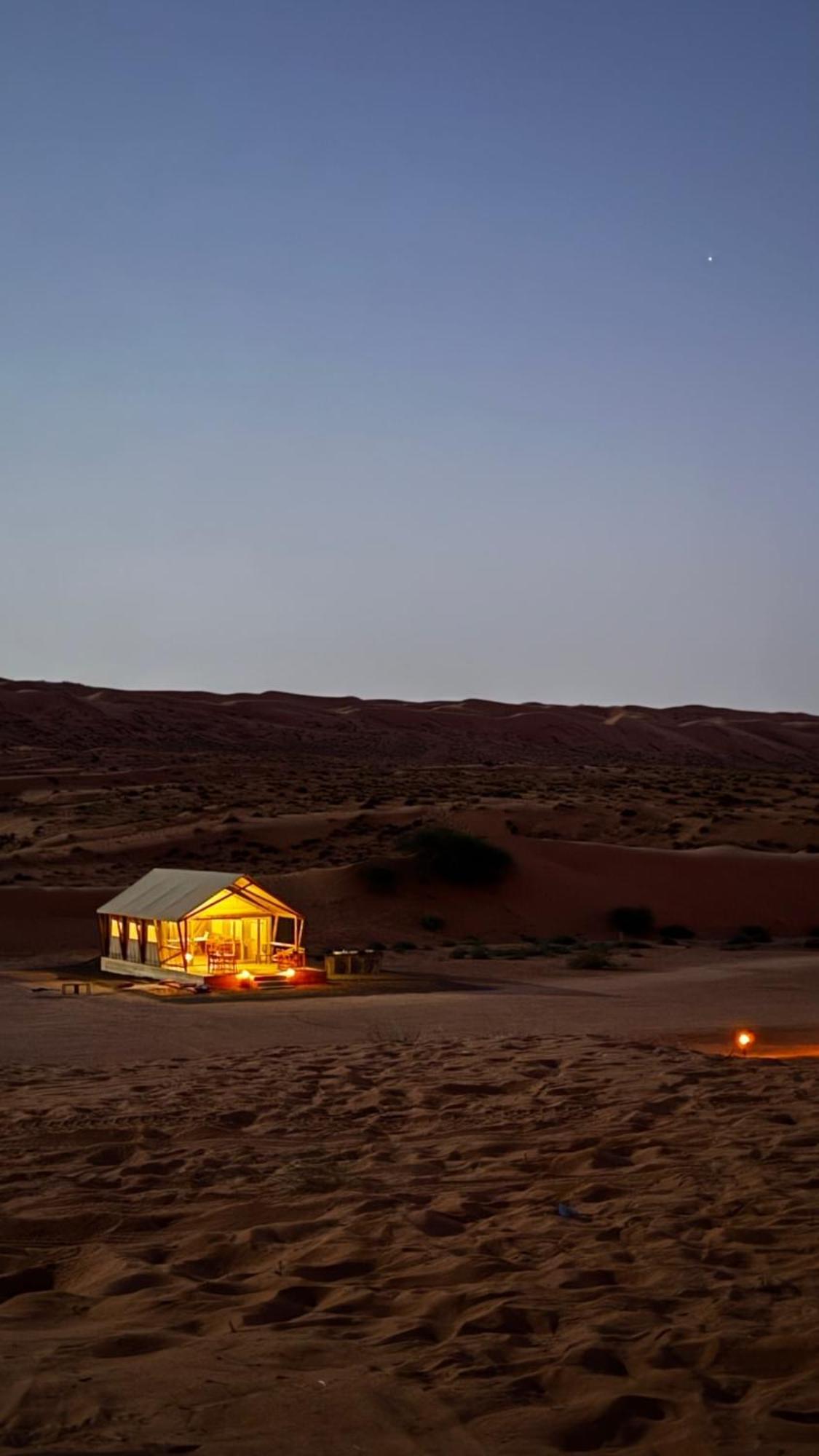 Adventurer Camp Hotell Al Wāşil Eksteriør bilde
