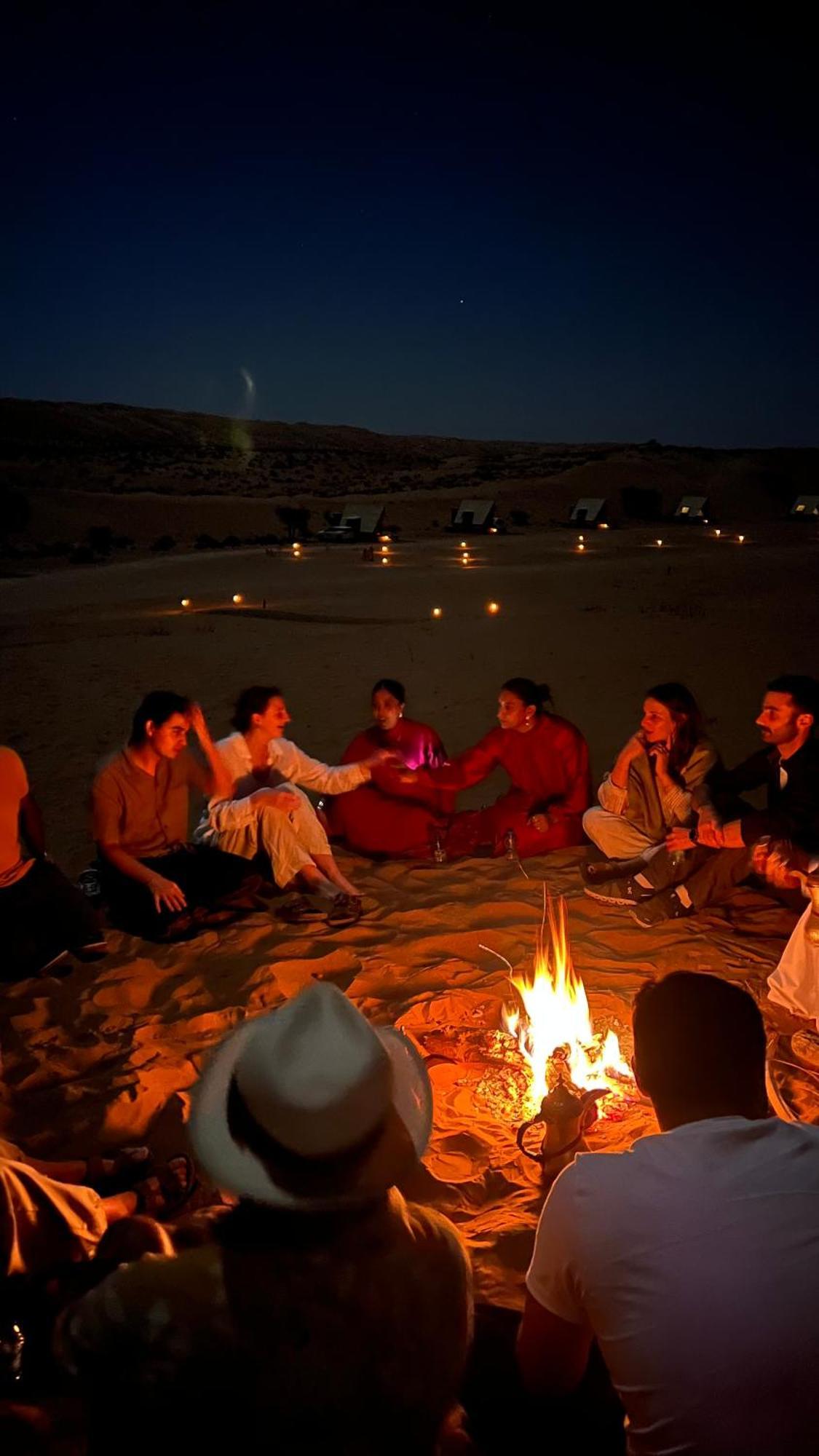 Adventurer Camp Hotell Al Wāşil Eksteriør bilde